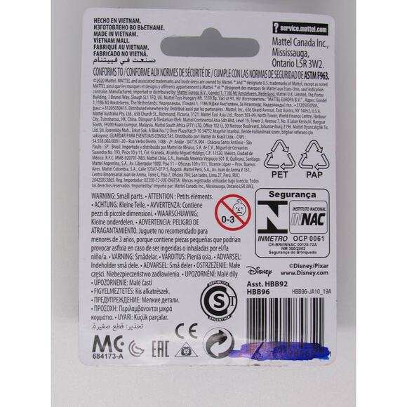 NEW Randall Monsters Inc Disney Pixar Mattel Canada Micro Collection Cake Topper - Picture 2 of 12